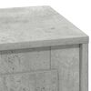 vidaXL Bedside Cabinet 2 pcs Concrete Grey 44 x 34.5 x 45 cm