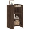 vidaXL Sideboard Brown Oak 45x35x75 cm Engineered Wood