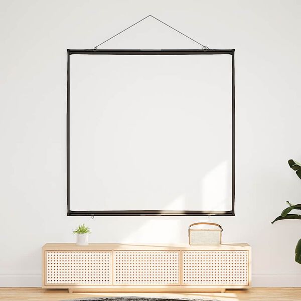 vidaXL Projection Screen Wall-Hanging 67 Inch 1:1