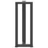 vidaXL Console Table Legs T-Shaped&nbsp;2 pcs Anthracite 38x25x(72-73) cm Steel