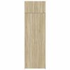 vidaXL Storage Cabinet Sonoma Oak 70x42.5x225 cm Engineered Wood