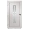 vidaXL Front Door White 108x200 cm