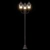 vidaXL Garden Light Post Bronze Aluminium and Glass