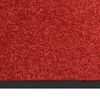 vidaXL Doormat Red 60x80 cm