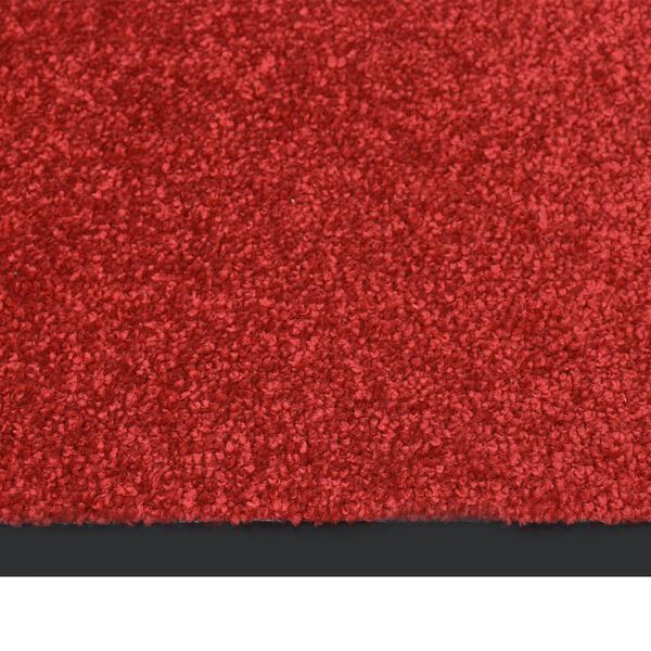 vidaXL Doormat Red 60x80 cm