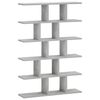 vidaXL Wall Shelf Concrete Grey 70 x 17 x 101 cm Engineered Wood