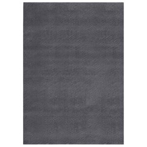 vidaXL Rug | Anthracite | Polyester | 160x230 cm | Rug | Rectangular | Modern