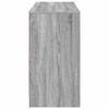 vidaXL Desk with Drawer Grey Sonoma 100 x 40 x 75 cm Engineered Wood
