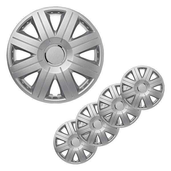 ProPlus Wheel Covers Cosmos Silver 14 4 pcs