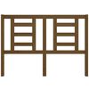 vidaXL Bed Headboard Honey Brown 141x4x100 cm Solid Wood Pine