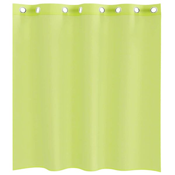 vidaXL Voile Curtains with Grommets 2 pcs Apple Green 140x140 cm