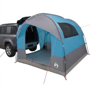 vidaXL Tailgate Tent with Rainfly Water-resistant 4-Person Blue