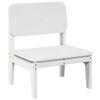 vidaXL Garden Chair White 60x52,5x72 cm Solid Wood Pine