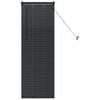 vidaXL Venetian Blind Black 130 x 40 cm 25 mm Aluminium