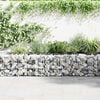vidaXL Gabion Basket Galvanised Steel 300x30x50 cm