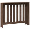 vidaXL Radiator Cover Brown Oak 104x20x82 cm Engineered Wood