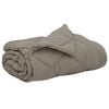vidaXL Summer Duvet 220 x 260 cm Summer 200 gsm Light Grey