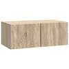 vidaXL Wall-Mounted TV Cabinet 59.5 x 31 cm Sonoma Oak Engineered Wood