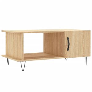 vidaXL Coffee Table Sonoma Oak 90x50x40 cm Engineered Wood