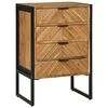vidaXL Sideboard 50 x 35 x 75 cm Solid Acacia wood