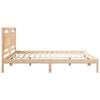 vidaXL Extra Long Bed Frame without Mattress 180x220 cm Solid Wood