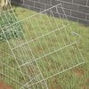 vidaXL Chicken Cage Silver 215 x 100 x 85 cm Galvanised Steel