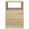 vidaXL End Table Sonoma Oak 30.5 x 30 x 45 cm Engineered Wood