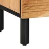 vidaXL Bedside Cabinet Brown 50 x 33 x 60 cm Solid acacia wood