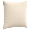 vidaXL Sofa Pillows 2 pcs Beige 60 x 60 cm Fabric