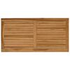 vidaXL Table Top Rectangular Solid Teak Wood Natural