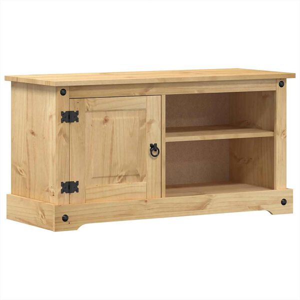 vidaXL TV Cabinet Corona 100x40x52 cm Solid Wood Pine