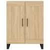 vidaXL Sideboard Sonoma Oak 69.5x34x90 cm Engineered Wood