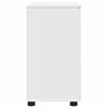 vidaXL Bathroom Cabinet White 61 x 35 x 64 cm Engineered wood & Metal