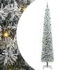 vidaXL Artificial Christmas Tree with 300 LEDs with Stand Green 270 cm
