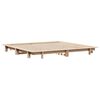 vidaXL Bed Frame without Mattress 180x200 cm Super King Solid Wood Pine