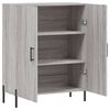 vidaXL Sideboard Grey Sonoma 69.5x34x90 cm Engineered Wood