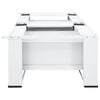 vidaXL Double Washing and Drying Machine Pedestal with Drawers White