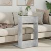 vidaXL Side Table Concrete Grey 40 x 38 x 62.5 cm Engineered Wood
