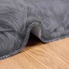 vidaXL Faux Sheepskin Rug Tafalla Anthracite 80 x 200 cm Polyester