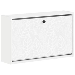 vidaXL Wall-Mounted Shoe Cabinet DELFT 71 x 17 x 43 cm Engineered Wood
