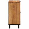 vidaXL Sideboard with Shelf Brown 60 x 33 x 75 cm Solid Acacia wood