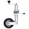 vidaXL Trailer Jockey Wheel 60 mm with 2 Support Tubes and 3 Split Clamps