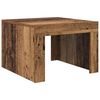 vidaXL Coffee Table Old Wood 50 x 50 x 35 cm Engineered Wood