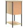 vidaXL Bedside Cabinet Sonoma Oak 32x42x70 cm Engineered Wood