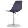 vidaXL Swivel Dining Chairs 6 pcs Lila PP