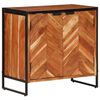 vidaXL Shoe Cabinet 67x38x65 cm Solid Wood Acacia