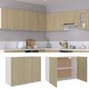 vidaXL Hanging Cabinet Sonoma Oak 80x31x60 cm Engineered Wood