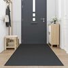 vidaXL Doormat Black 115x500 cm