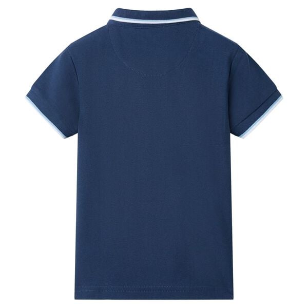 Kids' Polo Shirt Dark Blue 116