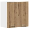 vidaXL Kitchen Wall Cabinet Lyon&nbsp;Artisan Oak&nbsp;60x31x60 cm Engineered Wood